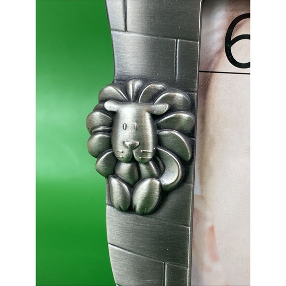 Noah's Ark Boat Animals Pewter Tone Heavy Cast Metal 4x6  Photo Picture Frame - Picture 7 of 9